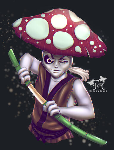 Mushroom Samurai