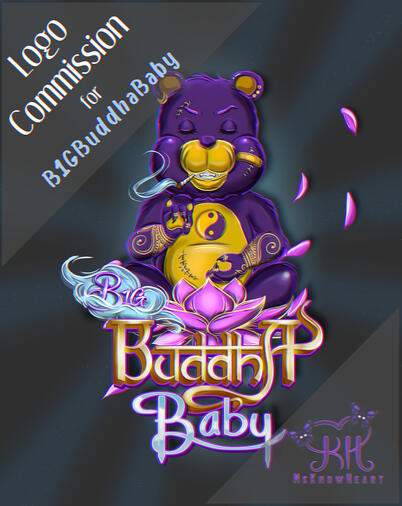 B1GBuddhaBaby Logo Commission