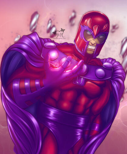 Magneto (Colorwheel Art Challenge)